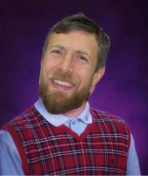 High Quality Bad Luck Daniel Bryan Blank Meme Template