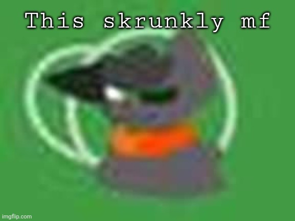 This skrunkly mf | This skrunkly mf | image tagged in this skrunkly mf | made w/ Imgflip meme maker