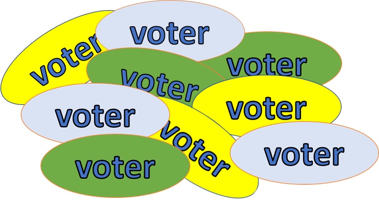 pile of voter Blank Meme Template