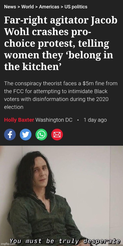 Is it really a conspiracy theory if you know it's not true? | image tagged in you must be truly desperate,racists,misogyny,criminals,liars,far-right | made w/ Imgflip meme maker