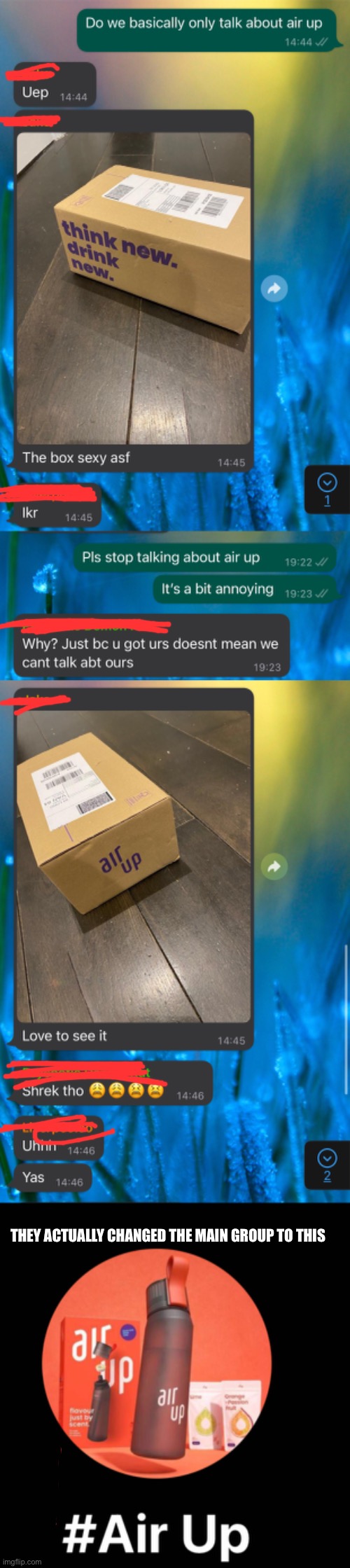 Oh and they all have tik tok | THEY ACTUALLY CHANGED THE MAIN GROUP TO THIS | made w/ Imgflip meme maker