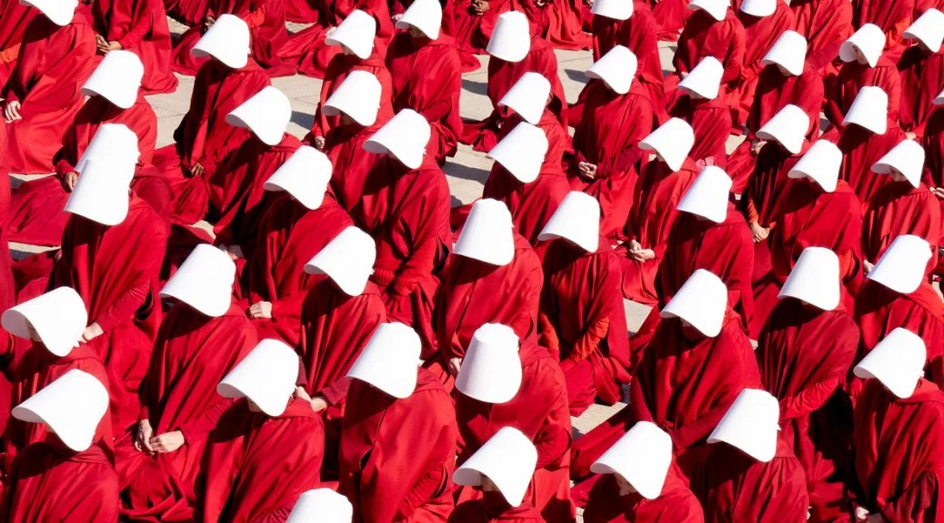 High Quality Handmaids Cosplay Blank Meme Template