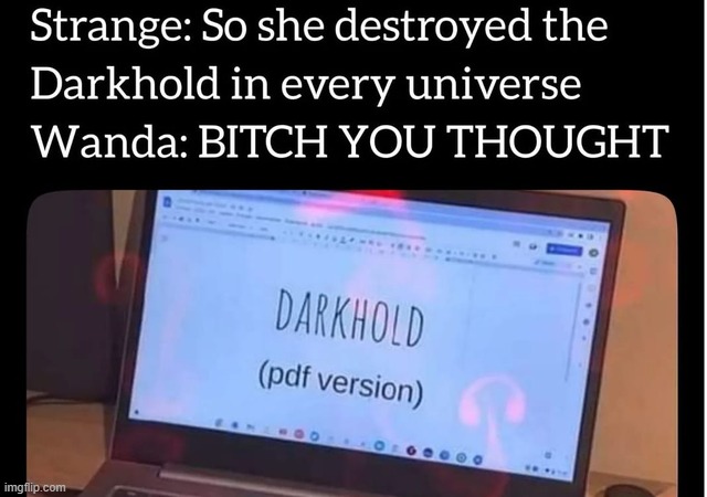 Not Every Copy | image tagged in wanda,dr strange | made w/ Imgflip meme maker