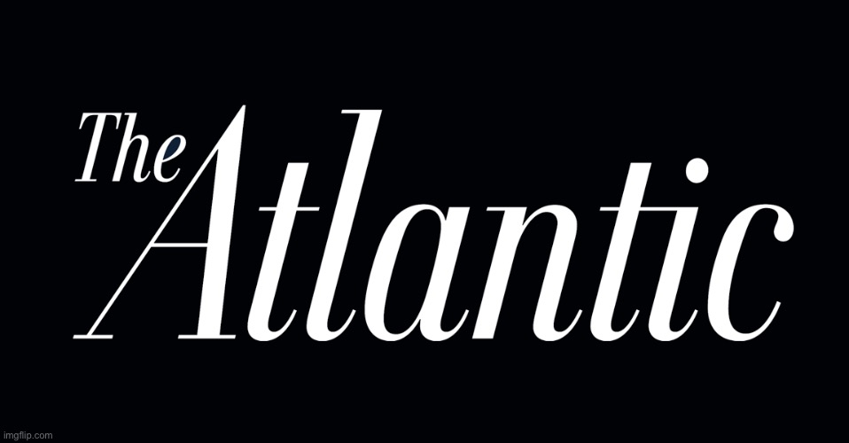 The Atlantic logo | image tagged in the atlantic logo | made w/ Imgflip meme maker