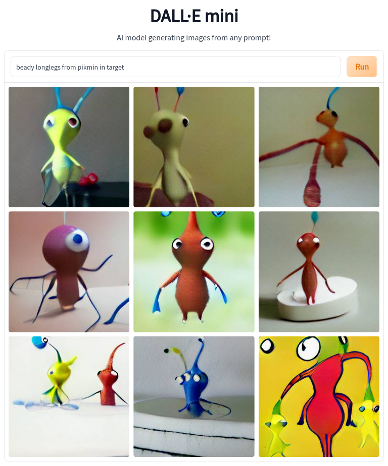 beady longlegs from pikmin in target Blank Meme Template