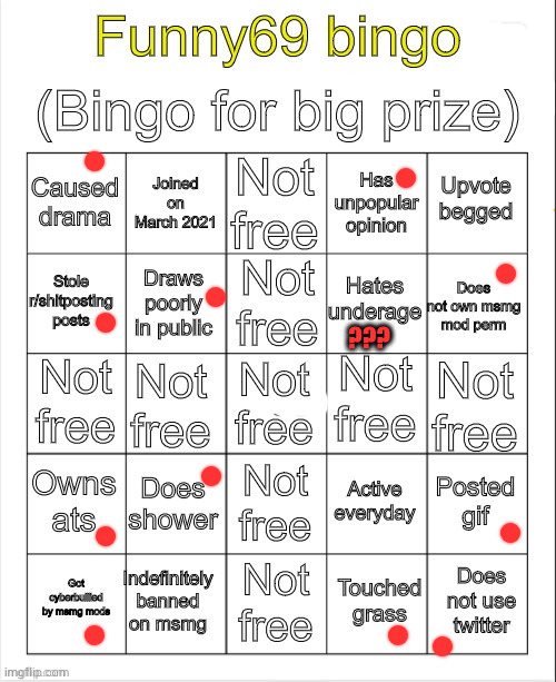 I'm assuming ats is a misspell of alts | ??? | image tagged in funny69 bingo | made w/ Imgflip meme maker