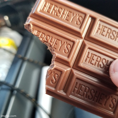 Made this a temp | image tagged in cursed hershey's | made w/ Imgflip meme maker