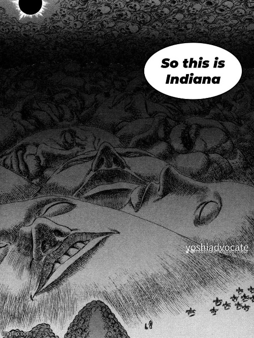it wont stop | image tagged in satanic woody,indiana,cursed image | made w/ Imgflip meme maker