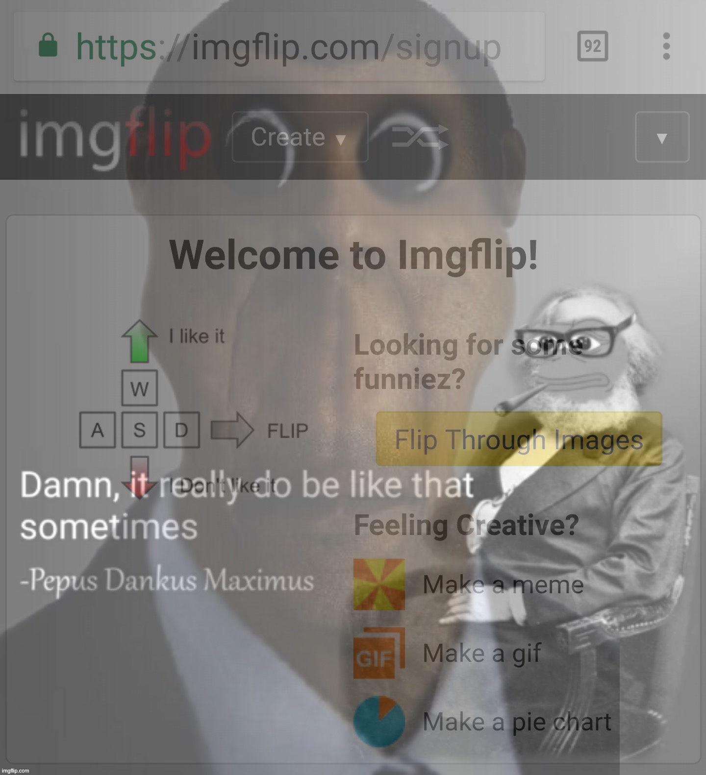Welcome to Imgflip. This is the #1 transparent image associated with “Obama” | made w/ Imgflip meme maker