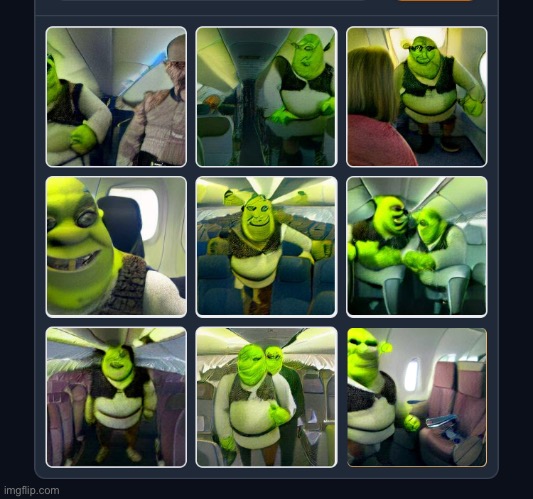 Walter White will sit next to Shrek on this 3 hour 45 min flight | made w/ Imgflip meme maker