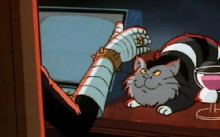 Cat gadget Blank Meme Template