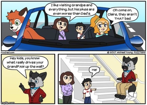 C O M E D Y (Mod note: Comic by Fox Dad) | image tagged in memes,furry | made w/ Imgflip meme maker