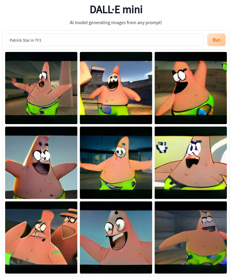 High Quality Patrick Star in TF2 Blank Meme Template