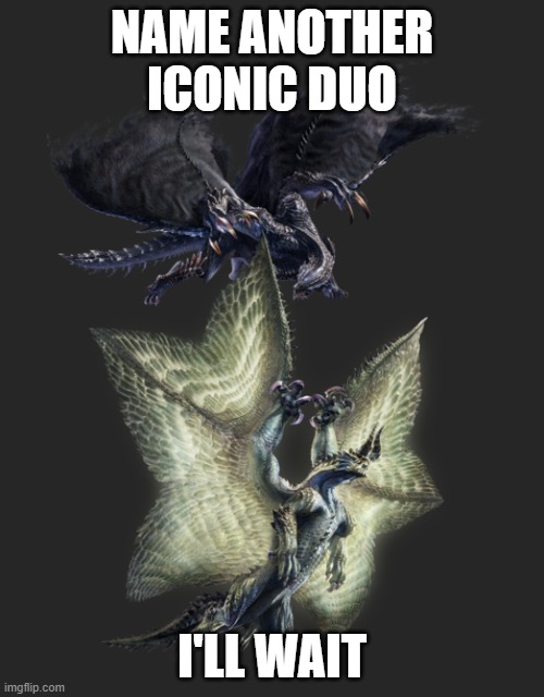 find another duo | NAME ANOTHER ICONIC DUO; I'LL WAIT | image tagged in gaming | made w/ Imgflip meme maker