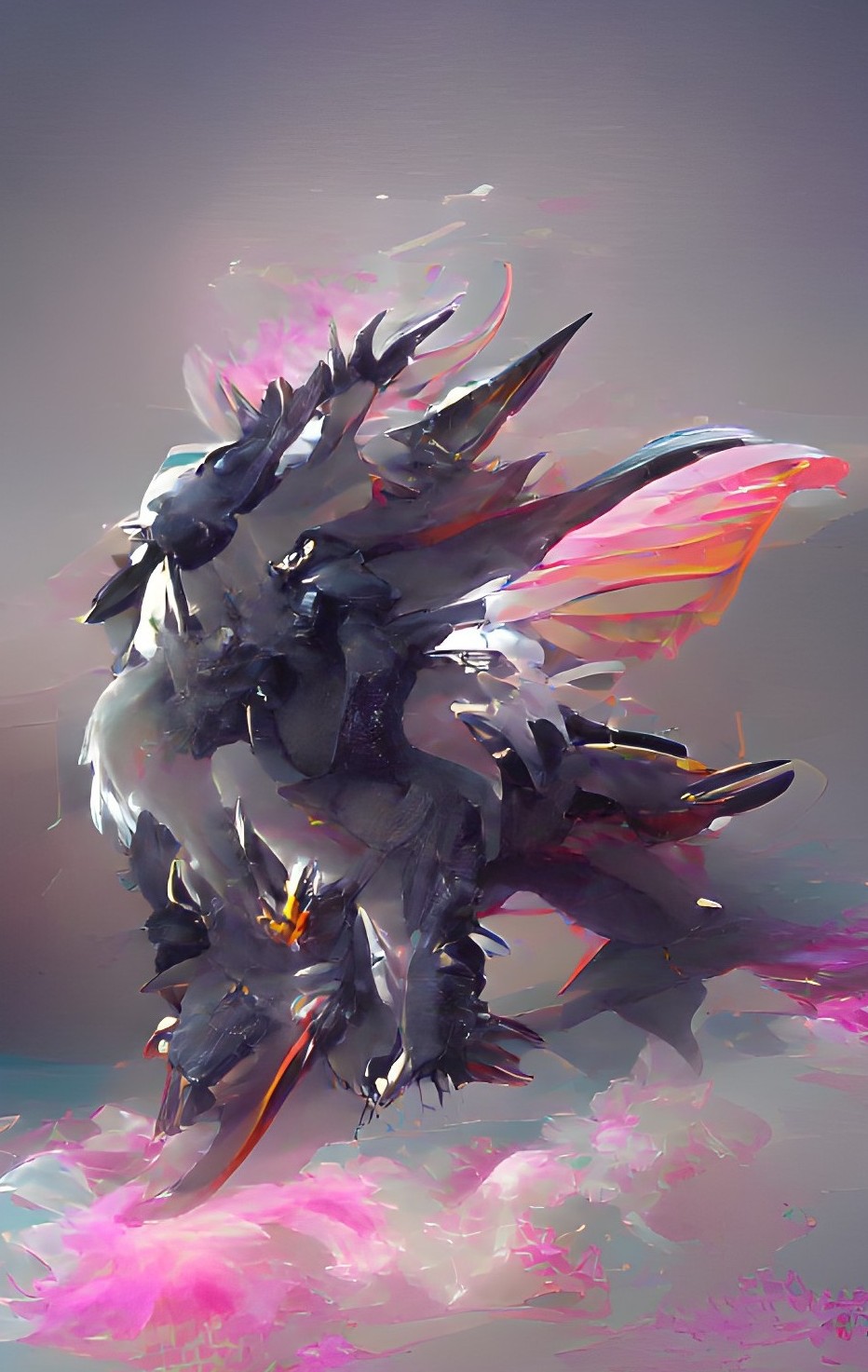 High Quality RetroTheFloof's OC, Cerebrus Blank Meme Template