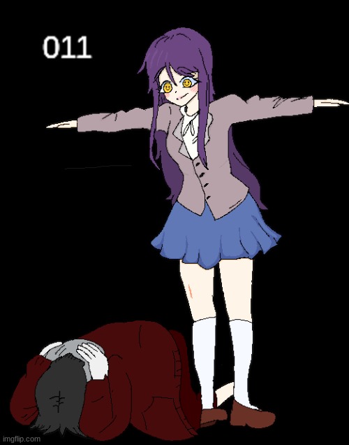 Shotono_T-Posing_over_Sarah.png | made w/ Imgflip meme maker