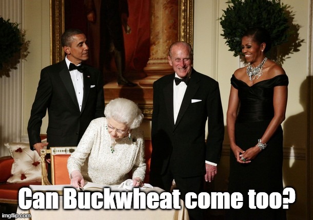 Can Buckwheat come too? | made w/ Imgflip meme maker