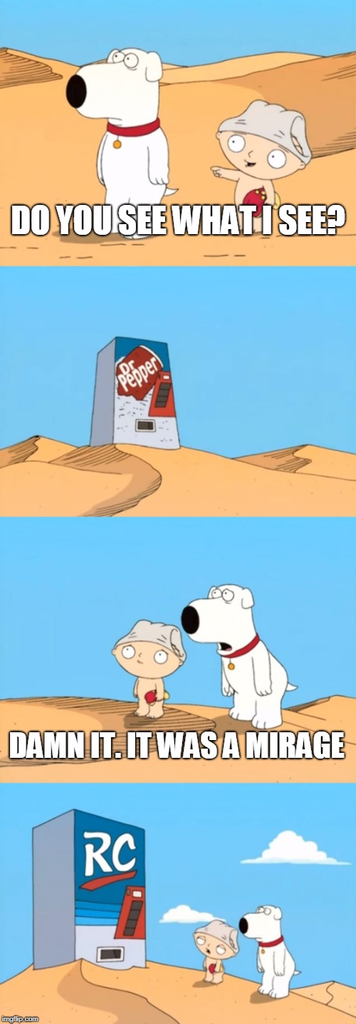 Family Guy Mirage Blank Meme Template