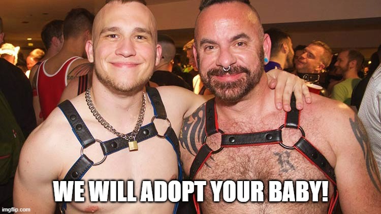 WE WILL ADOPT YOUR BABY! | made w/ Imgflip meme maker