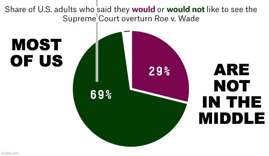 MOST OF US ARE NOT IN THE MIDDLE | made w/ Imgflip meme maker
