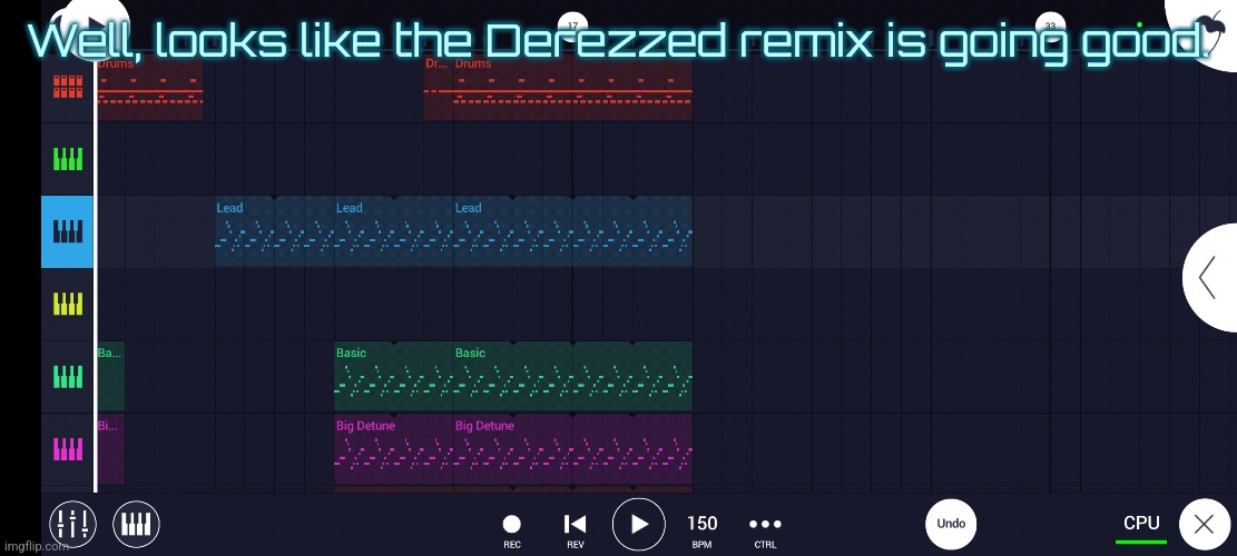 Well, looks like the Derezzed remix is going good. | made w/ Imgflip meme maker