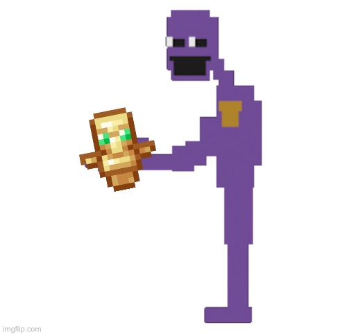 So that’s why he’s immortal | image tagged in fnaf,william afton,minecraft | made w/ Imgflip meme maker