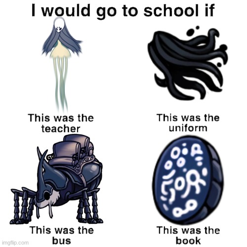 I Would Go To School If - Imgflip