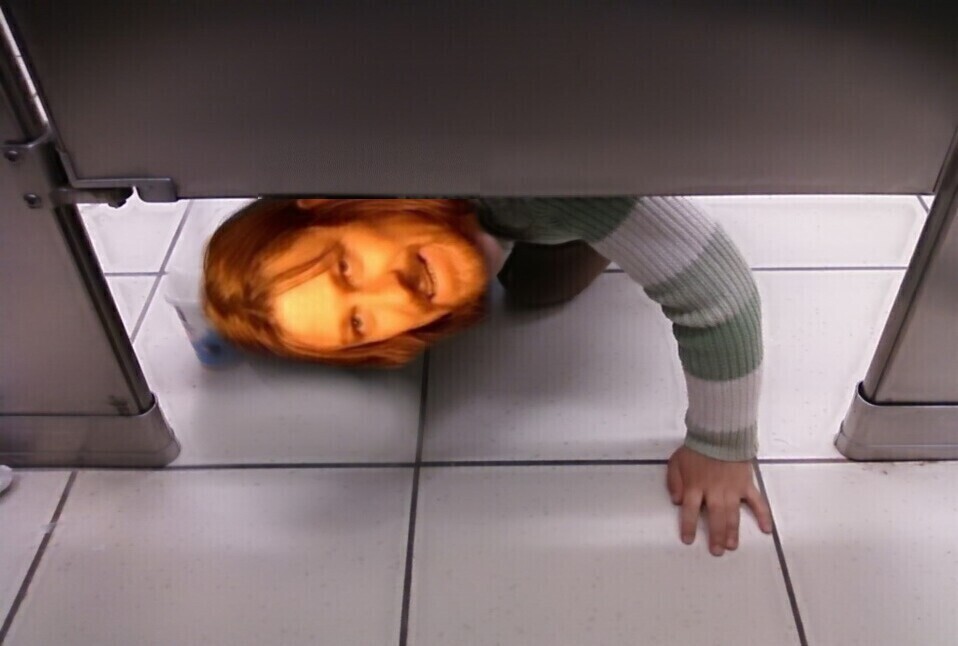One Does not Simply in The Bathroom Blank Meme Template