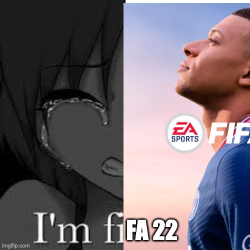 Fifa fans | FA 22 | image tagged in memes,fifa,video games | made w/ Imgflip meme maker