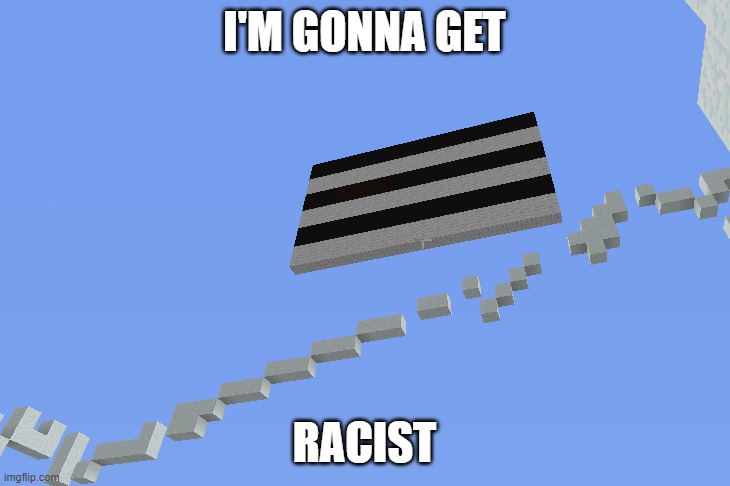 I'M GONNA GET; RACIST | made w/ Imgflip meme maker