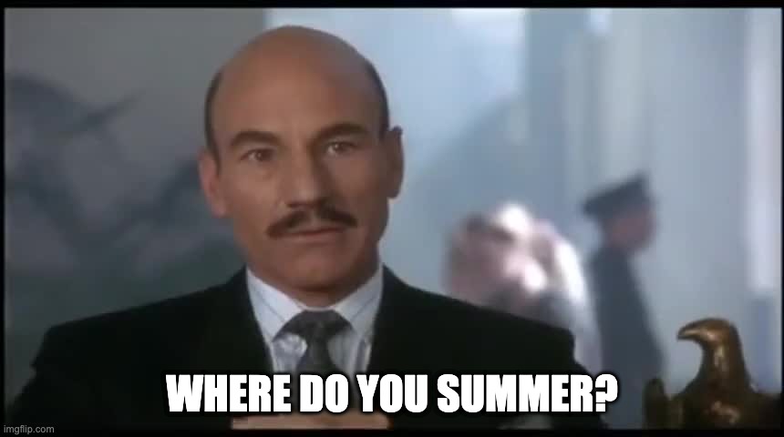 Summer L.A. Story | WHERE DO YOU SUMMER? | image tagged in summer | made w/ Imgflip meme maker