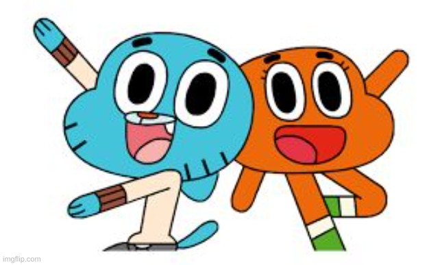 Gumball and Darwin | image tagged in gumball and darwin | made w/ Imgflip meme maker