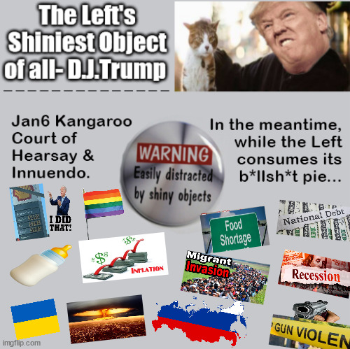The Left's Shiniest Object of All | image tagged in memes,politics | made w/ Imgflip meme maker