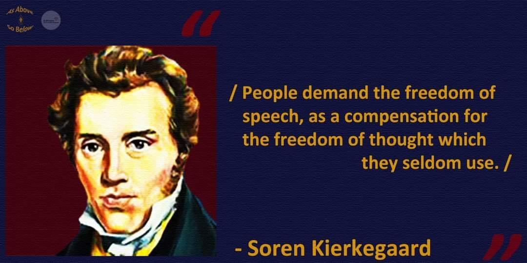 High Quality Soren Kierkegaard quote Blank Meme Template