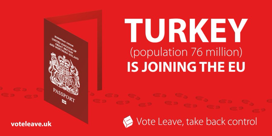 High Quality Vote Leave Turkey Blank Meme Template