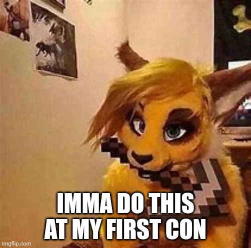 IMMA DO THIS AT MY FIRST CON | made w/ Imgflip meme maker