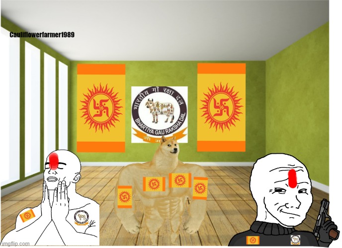 GRD HQ | image tagged in cow,hinduism | made w/ Imgflip meme maker