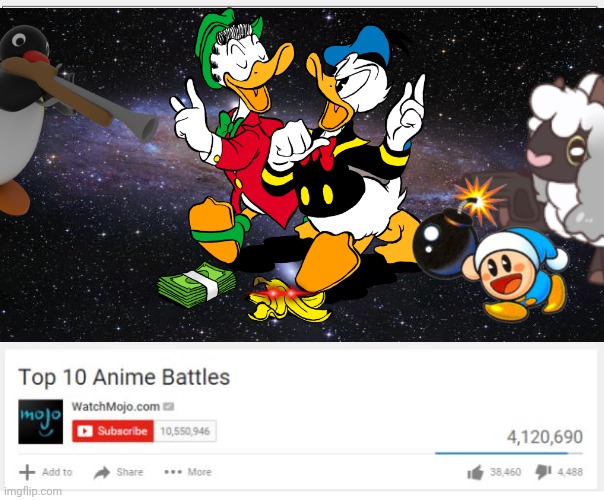 Place your bets | image tagged in pingu,donald duck | made w/ Imgflip meme maker