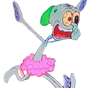 High Quality Psychopathic Squidward Blank Meme Template