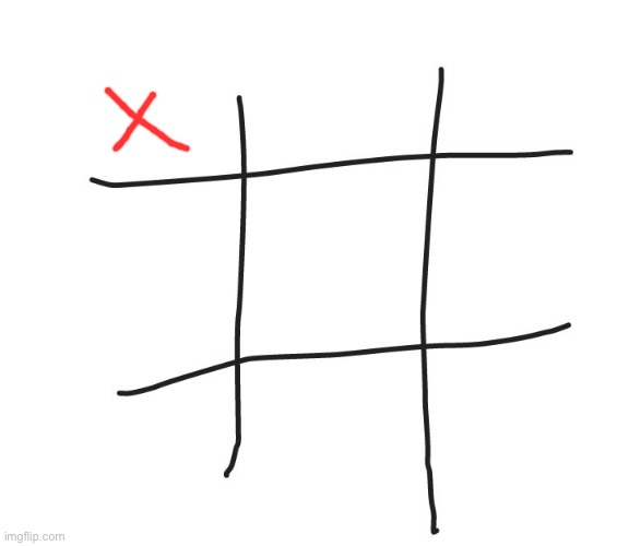 Tic tac toe | image tagged in tic tac toe | made w/ Imgflip meme maker