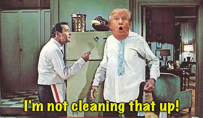 I'm not cleaning that up! | made w/ Imgflip meme maker