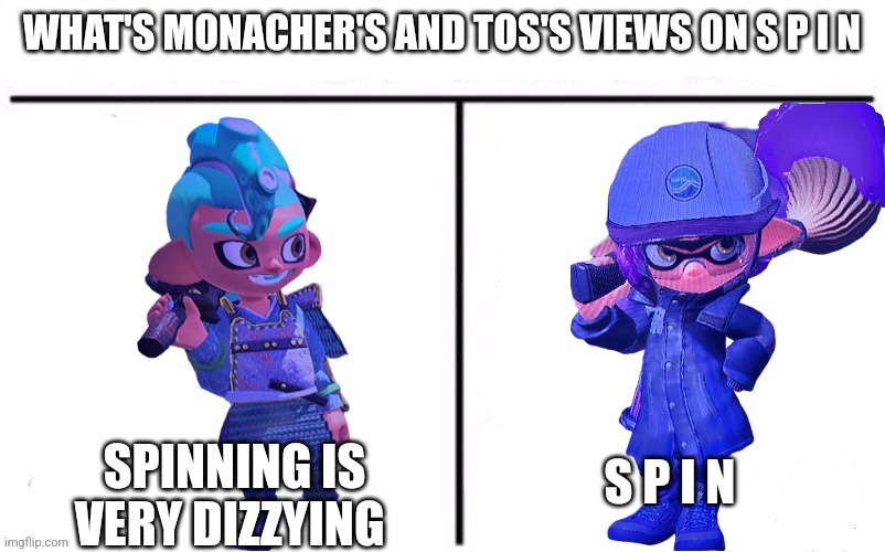 S p i n | made w/ Imgflip meme maker