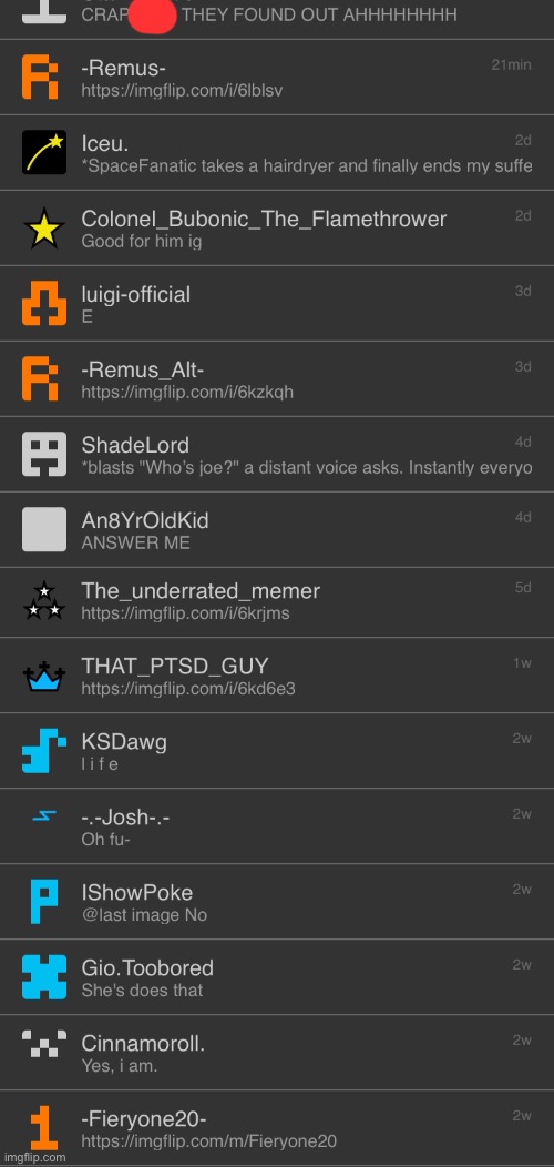 Memechat reveal | made w/ Imgflip meme maker