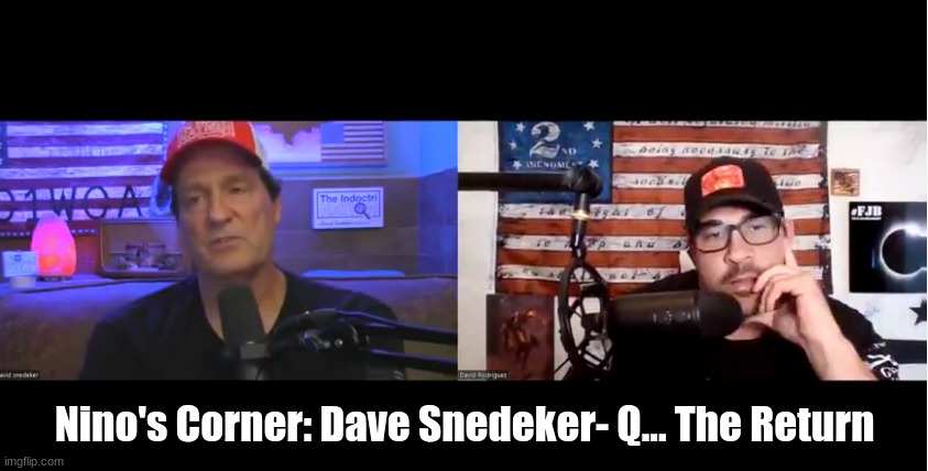 Nino's Corner: Dave Snedeker- Q... The Return  (Video)
