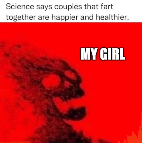 MY GIRL | image tagged in nuke | made w/ Imgflip meme maker