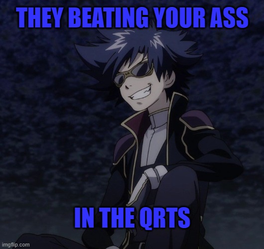 And now for a Digimon version of this meme for twitter | THEY BEATING YOUR ASS; IN THE QRTS | image tagged in digimon adventure tri,digimon,digimon adventure,dark gennai,mysterious man | made w/ Imgflip meme maker