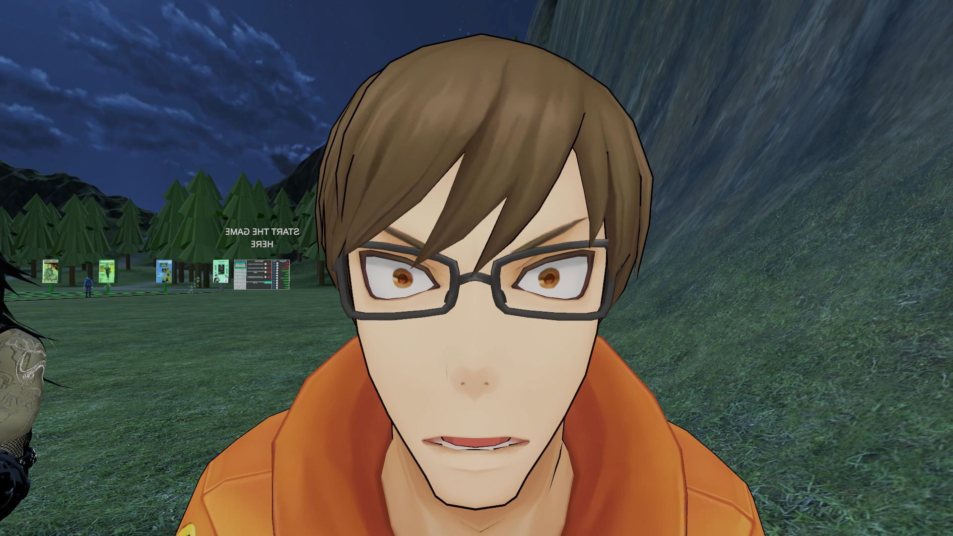 Scared Hinawa Blank Meme Template