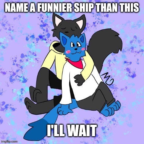 loki x loki | NAME A FUNNIER SHIP THAN THIS I'LL WAIT | image tagged in loki x loki | made w/ Imgflip meme maker