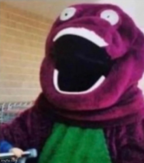 OH MY GOD BARNEY | image tagged in oh my god barney | made w/ Imgflip meme maker