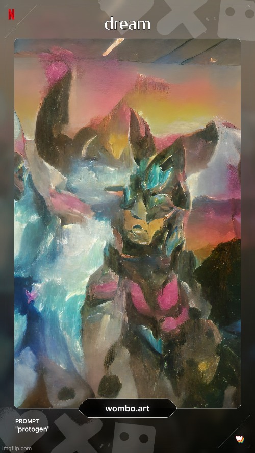 AI Art: Protogen by @That ghost